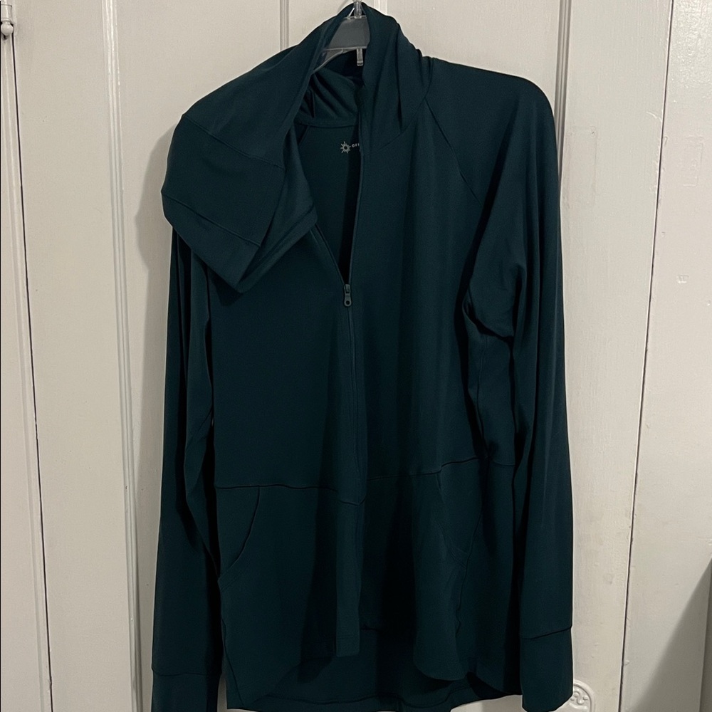 Aerie Deep Green OFFLINE Sweatshirt